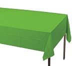 Kiwi Plastic Rectangular Tablecover - 54 x 108