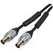 10m Premium Quality M-M TV Aerial Lead / 24k Gold Plated / Digital TV / Suppressors to Combat EMI / Multi Screened / 10 Metres (BY CABLES 4 ALL)