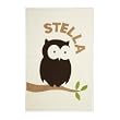 Personalized Owl Blanket