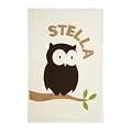 Personalized Owl Blanket