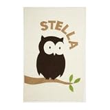 Personalized Owl Blanket