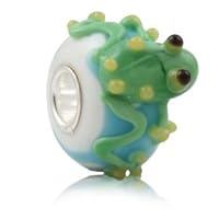 Everbling Wild Animal Lucky Elephant Wise Owl Zoo Snake Panda Zebra Squirrel 925 Sterling Silver Bead Fits European Charm Bracelet ... by Everbling