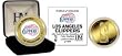 LOS ANGELES CLIPPERS 24KT Gold and Color Team Logo Coin