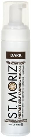 St Moriz Instant Self Tanning Mousse Dark - 200 ml by Winning Lines Ltd