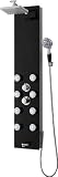 Akdy Tempered Glass Shower Panel Az8616 Rain Style Massage System. THIS ITEM IS NOT AVAILABLE FOR SHIPPING TO AK, HI, PR, OR INTERNATIONAL.