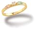 Women's Landstrom's Black Hills Gold Diamond Ring