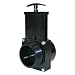 Valterra 7305 ABS Gate Valve, Black, 3" MPT x Slip