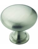 Amerock BP53005G10 Allison Value Hardware Cabinet Round Knob with 1-1/4-Inch Diameter, Satin Nickel