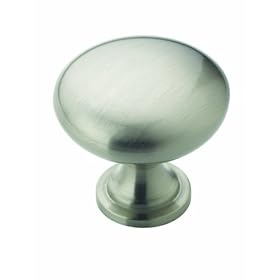Amerock BP53005-G10 1-1 4-Inch Diameter Cabinet Round Knob, Satin Nickel by Amerock
