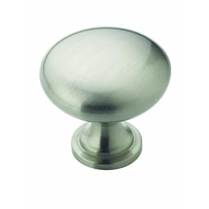 Amerock BP53005-G10 1-1 4-Inch Diameter Cabinet Round Knob, Satin Nickel by Amerock