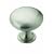 Amerock BP53005-G10 1-1/4-Inch Diameter Cabinet Round Knob, Satin Nickel