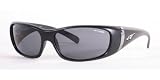 Arnette AN 4075-01/81 Matte Black SCHEME Sunglasses with Polarized Grey Lenses
