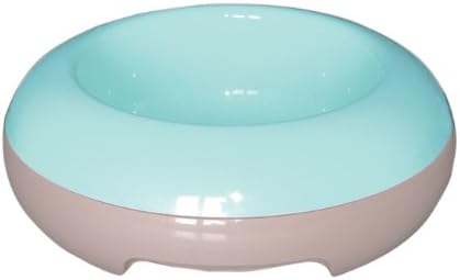 PetzPoint Rimz Pet Food Bowl, Pink/Grey and Blue/Grey