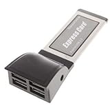 4-Port USB 2.0 34mm Express Card Adapter for Laptop
