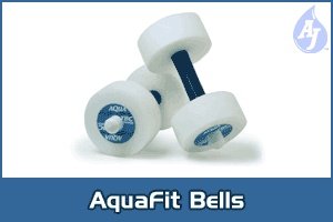Buy AquaJogger - AP-68 - Aquafit Barbells Water Aerobic Weights - White - Pair of Two by AquaJogger