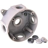 RACO INCORPORATED #5361-1 WHT WP RND Outlet Box