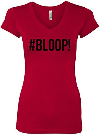 The Real Housewives of Atlanta Women's #BLOOP V-neck T-Shirt Red Medium