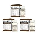 Uricinex Pain Relief Gout Helps to Lower Uric Acid (3) Bottles (60 Capsules ea)