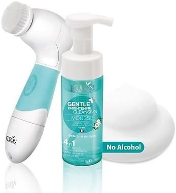 1 Unit X Kuron Gentle Brightening Facial Brush Deep Cleansing Device 4in1 &amp; 1 Bottle Mousse Foam