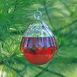 Garden Jewels® 447-12 10-Ounce Glass Hummingbird Feeder