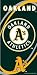 Oakland Athletics Fiber Reactive Pool/Beach/Bath Towel (Team Color)