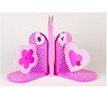 Think Pink Spotty Bookends