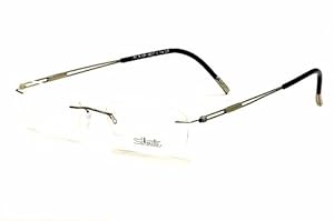 Silhouette Eyeglasses Titan Next Generation 5227 Mocha Brown Chassis Optical Frame (Bridge-21 Temple-145)