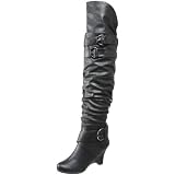 Not Rated Womens Double E Over-The-Knee Boot