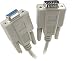 DB9 Male to DB9 Female 9C Serial Straight Thru Cable 15 ft