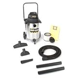 10gal 6HP Motor Stainless Steel Tank Wet/Dry Vacuum Attachments