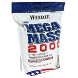 Super Mega Mass 2000-Weider Sports International Powdered Drink Mix Weight Gainer, 12.5lb Smooth Chocolate