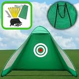Trademark Portable Golf Practice Net with Carry Bag Perfect Your Swing Without a Driving Range Great for Practice in Our Backyard