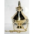 Incense Burner Brass Hanging Small