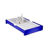 from Izziwotnot Izziwotnot Skyline Cot Top Changer, High Gloss Blue