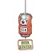 Funny "Beer Hunter" Hunting Beer Can Christmas Ornament 3.5"