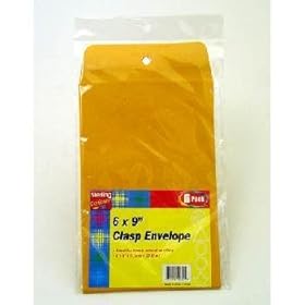 New-6 X 9 Clasp Envelopes Case Pack 48 - 256196