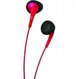 JVC HAF240RX Air Gumy Headphone (Red)