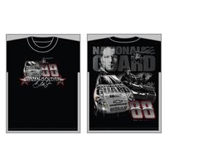Buy Dale Earnhardt Jr #88 Chase Authentics Black 3 Doors Down Citizen Soldier National Guard Shirt Size... by Chase Authentics