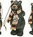 Holiday Bear with Scarf Ornaments (3-pc Set) 3.5-inch