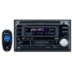 JVC KW-XC410 Double DIN In-Dash CD/Cassette Receiver with J-Bus Expandable (Black)
