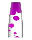 Kitchen & Housewares : 14" Rocket Motion Lava Lamp in Purple / Clear - Novelty Lighting
