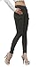 Mascara Women's Colored Skinny Jeans Jeggings Cargo Pants Elastic Waist