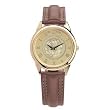Louisiana Lafayette University - Men's 18K Gold 5M Watch Brown