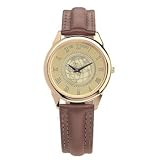 Louisiana Lafayette University - Men's 18K Gold 5M Watch Brown