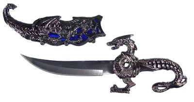 Fantasy Dragon Dagger Sword Knife Blade