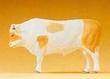 Preiser 47001 Brown / White Bull Standing