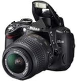 Nikon D5000 12.3 MP DX Digital SLR Camera w/ 18-55mm f/3.5-5.6G VR Lens and ....