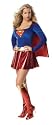 Sexy One Piece Supergirl Costume Adult Medium 10-14