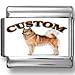 Finnish Spitz Dog Custom Photo Italian Charm