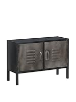 Metal Loft Unidad De Almacenamiento New York Loft Negro